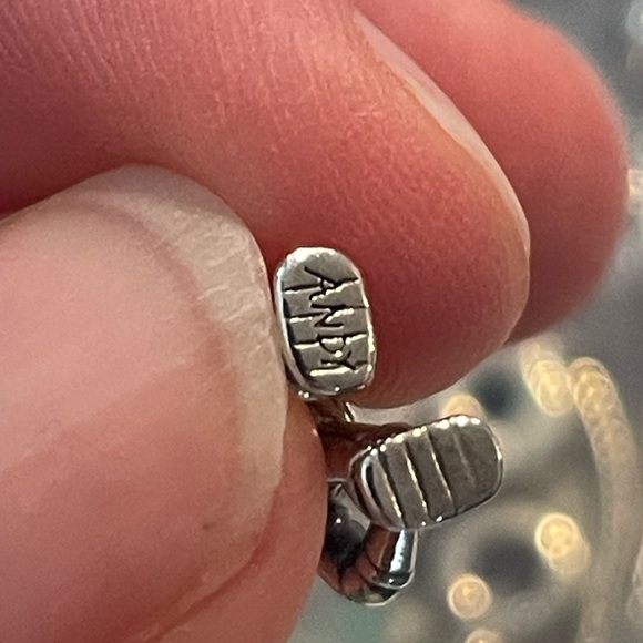 NIB HTF Authentic Pandora x Disney Pixar Buzz Lightyear dangle charm retired - Picture 6 of 6